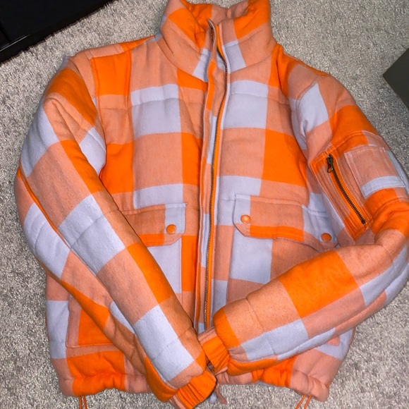NWOT Urban Outfitters/BDG Puffer Flannel Jacket S: XS - Picture 2 of 8